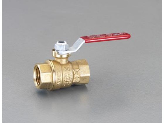 【レビュー投稿で100円OFFクーポン】【お取り寄せ】エスコ ボールバルブ 真鍮製 NPT2\" EA470AL-20 バルブ 弁 コック 配管材