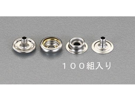 【マラソン限定★2,000円クーポン＆ポイント2倍】【お取り寄せ】エスコ ホック 真鍮製 100組 5／8\