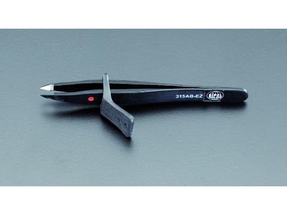 【レビュー投稿で100円OFFクーポン】【お取り寄せ】エスコ カッティングピンセット カーボンスチール製 4.0×116mm ピンセット はんだ 静電気対策用品 生産加工用品 作業用品 工具