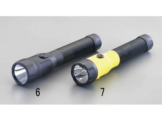【マラソン限定★ポイント2倍】【お取り寄せ】エスコ 充電式 フラッシュライト LED 黒 EA758SD-6 懐中電灯 ライト 照明器具 家電|ココデカウ