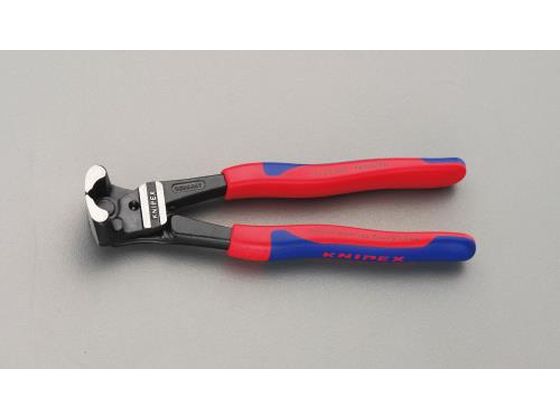 【マラソン限定★2,000円クーポン＆ポイント2倍】【お取り寄せ】エスコ エンドカッティングニッパー G付 200mm EA577LD-1 はさみ カッター 切断 工具類 実験用小物 機材