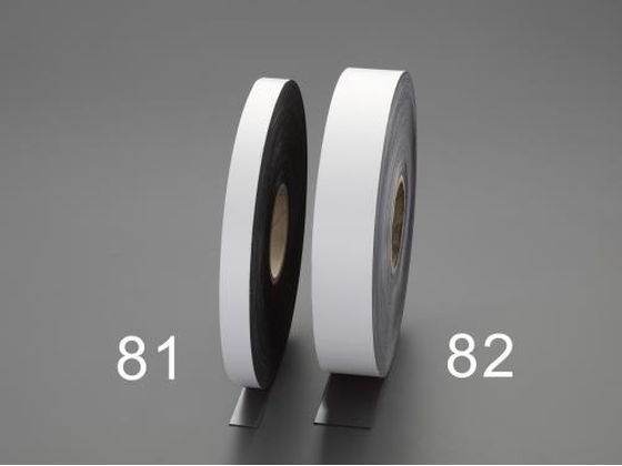 【レビュー投稿で100円OFFクーポン】【お取り寄せ】エスコ マグネットロール 25mm×61m EA781GA-81 マグネットロール マグネットテープ マグネット 掲示物留め 吊下げ ＰＯＰ 掲示