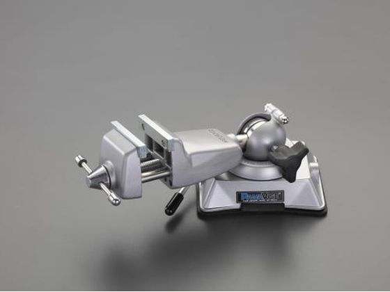 【マラソン限定★ポイント2倍】【お取り寄せ】エスコ ロープロファイルバイス バキュームベース 64mm EA525ML-102 バイス 万力 工具類 実験用小物 機材