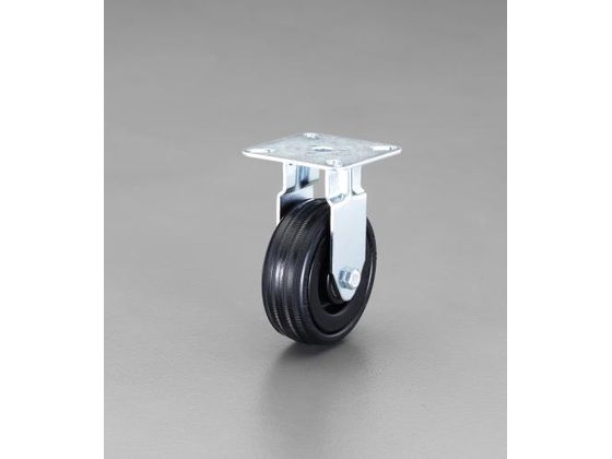 【レビュー投稿で100円OFFクーポン】【お取り寄せ】エスコ キャスター 固定金具 ESD 125mm EA986GG-5 台車 カートラック キャスター タイヤ 作業