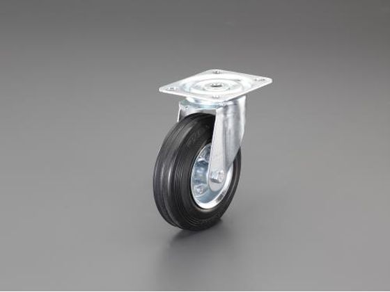 【レビュー投稿で100円OFFクーポン】【お取り寄せ】エスコ キャスター 自在金具 耐熱 160mm EA986GL-13 台車 カートラック キャスター タイヤ 作業