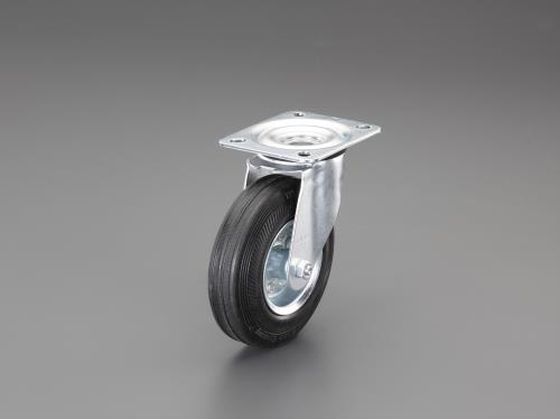 【レビュー投稿で100円OFFクーポン】【お取り寄せ】エスコ キャスター 自在金具 150mm EA986H-14 台車 カートラック キャスター タイヤ 作業｜ココデカウ