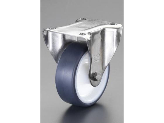 【マラソン限定★ポイント2倍】【お取り寄せ】エスコ キャスター 固定金具 ステンレス製 100mm EA986LC-100A 台車 カートラック キャスター タイヤ 作業｜ココデカウ 7,685円