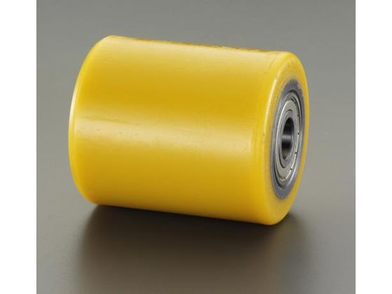 【レビュー投稿で100円OFFクーポン】【お取り寄せ】エスコ ローラー パレットトラック用 ベアリング付 75×95mm EA986RP-75 台車 カートラック キャスター タイヤ 作業