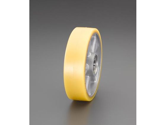 【マラソン限定★ポイント2倍】【お取り寄せ】エスコ ローラー パレットトラック用 ベアリング付 180&times;50mm 台車 カートラック キャスター タイヤ 作業｜ココデカウ
