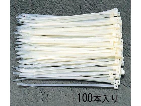 【マラソン限定★ポイント2倍】送料無料【お取り寄せ】エスコ 結束バンド 100本 550&times;8.0mm EA475-550 ケーブルタイ 結束バンド 結束テープ 結束 梱包｜ココデカウ