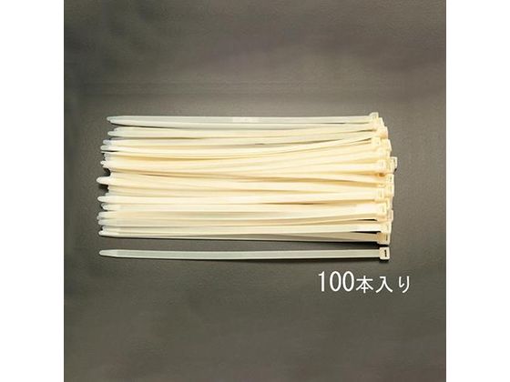 【レビュー投稿で100円OFFクーポン】送料無料【お取り寄せ】エスコ 強力結束バンド 100本 730×12.7mm EA475-730L ケーブルタイ 結束バンド 結束テープ 結束 梱包