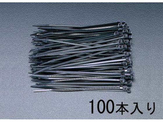 【マラソン限定★ポイント2倍】送料無料【お取り寄せ】エスコ 結束バンド 耐候性 100本 550×8.0mm EA475B-550 ケーブルタイ 結束バンド 結束テープ 結束 梱包|ココデカウ