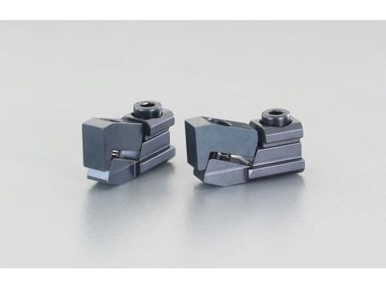 【レビュー投稿で100円OFFクーポン】【お取り寄せ】エスコ プルダウンクランプ 2個 呼14 1.5-13.5mm EA637HB-14 クランプ 実験用小物 機材