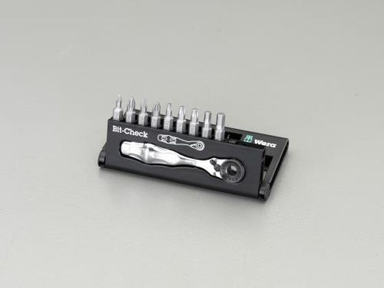 【マラソン限定★2,000円クーポン＆ポイント2倍】【お取り寄せ】エスコ [+ Pozi Hex TORX] ビットセット ラチェット・H付 EA562WA-10 パーツ 電動工具 油圧工具 作業用品 工具 7,277円
