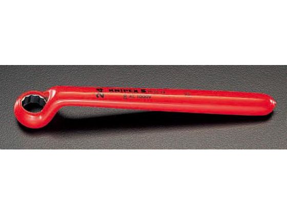 【レビュー投稿で100円OFFクーポン】【お取り寄せ】エスコ 片口めがねレンチ 絶縁 14mm EA640LB-14 自動車用ヒューズ 絶縁工具 空調 電設資材 作業用品 工具