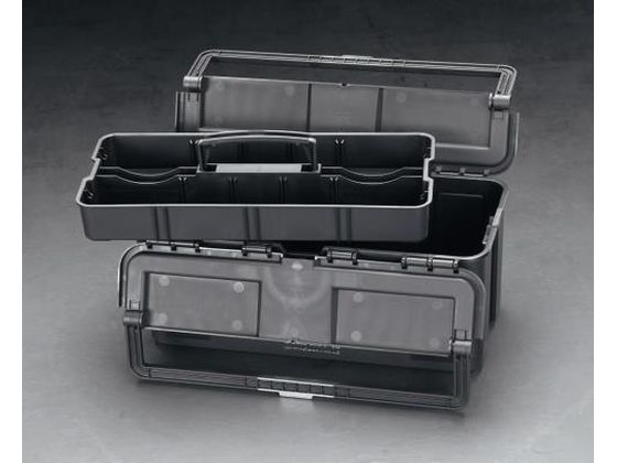 【マラソン限定★ポイント2倍】【お取り寄せ】エスコ 工具箱 ESD 420×198×160mm EA506E-15 整理 保管 作業