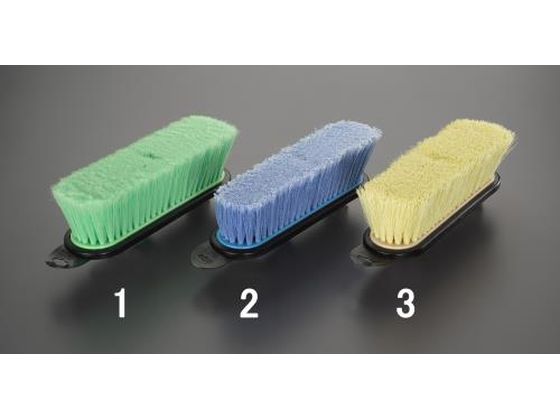 【レビュー投稿で100円OFFクーポン】【お取り寄せ】エスコ ブラシヘッド 硬 270×80mm EA928BM-3 ほうき チリトリ 掃除道具 清掃 清掃