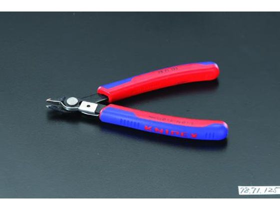 【レビュー投稿で100円OFFクーポン】【お取り寄せ】エスコ 精密用ニッパー グリップ・ワイヤーホールド付 125mm EA535KF-2 はさみ カッター 切断 工具類 実験用小物 機材