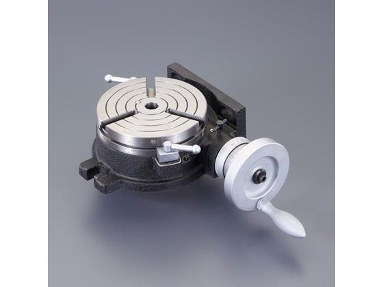 【レビュー投稿で100円OFFクーポン】【お取り寄せ】エスコ ロータリーテーブル 縦・横兼用 100mm EA525DR-1 バイス 万力 工具類 実験用小物 機材