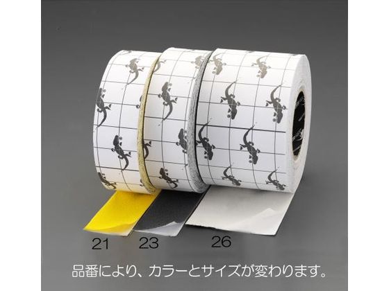 【レビュー投稿で100円OFFクーポン】【お取り寄せ】エスコ 滑り止めテープ グレー 100mm×18.3m EA944DA-24 屋内 屋外兼用 すべりどめテープ 粘着テープ 梱包
