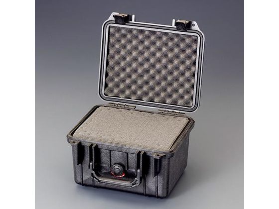 【レビュー投稿で100円OFFクーポン】【お取り寄せ】エスコ 万能防水ケース 黒 233×178×155mm(内寸) EA657-130 ツールボックス ツールバック 保管 作業