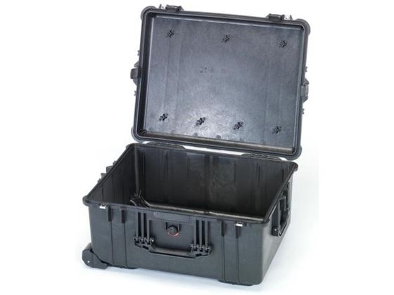 エスコ 防水ケース 黒 ウレタン無 553×424×270mm(内寸)