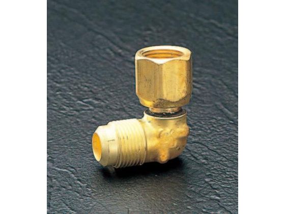 【レビュー投稿で100円OFFクーポン】【お取り寄せ】エスコ スイベルフレアーエルボ F1／2" EA443E-4 継手 パイプ 水道 空調配管用工具 作業用品 工具｜ココデカウ