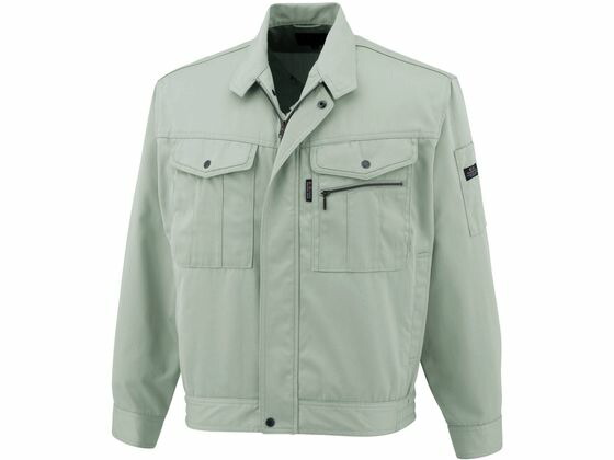 【レビュー投稿で100円OFFクーポン】【お取り寄せ】CUC 長袖ブルゾン フェードグリーン 4L 2408-36-4L ２４０シリーズ 秋冬 CUC 作業服 ユニフォーム