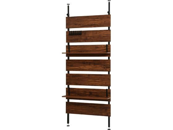 【文芸批評服従で100円OFF引き換え証】【製造業者直送】萩原 突っ張りウォール仕合わせ 幅80糎 赤銅色 KTR-3148BB【代引不可】【取り引き先精神的な統合】見せびらかす仕合わせ リビング納める 納める調度品 室内装飾 納める
