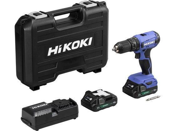 【マラソン限定★ポイント2倍】【お取り寄せ】HiKOKI 18V振動ドライバドリル 電池2個 FDV18DA(2BG) ドリルドライバー 電動工具 油圧工具 作業用品 工具