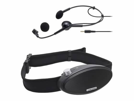 【マラソン限定★ポイント2倍】【お取り寄せ】オーディオテクニカ ハンズフリー拡声器 ATP-SP303 拡声器 マイク オーディオ ヘッドホン テレビ 家電
