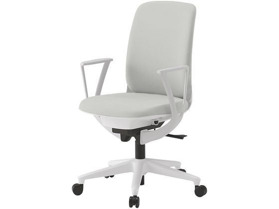 【マラソン制限事項★2,000円引き換え証＆尖んがり2倍】【製造業者直送】イトーキ トルテU ご機嫌うしろ側肘付 なめし革 ナイロン 白×象牙色【代引不可】肘付き添い人 くっ付ける肘手合い なめし革女性議長 事務所女性議長 事務所調度品 オフィス家具-インテリア・寝具・収納-デスク用チェア