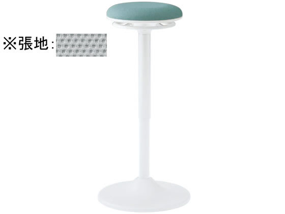 【レビュー投稿で100円OFFクーポン】【メーカー直送】オカムラ ピルエット スイング脚タイプ ホワイト シェルライトグレー【代引不可】固定脚スツール 丸椅子 スツール オフィスチェア オフィス家具