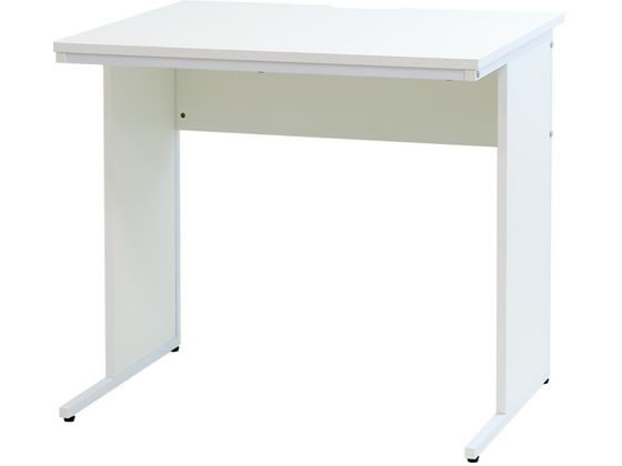 【マラソン限定★ポイント2倍】【メーカー直送】Netforce 木製ワークデスク 幅800&times;奥行600mm ホワイト【代引不可】【お客様組立】平机 スチールデスク ワゴン オフィスデスク 事務机 オフィス家具｜ココデカウ