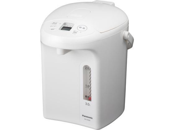 【マラソン限定★ポイント2倍】【お取り寄せ】パナソニック マイコン沸騰ジャーポット 3.0L ホワイト NC-BJ305-W 電気ポット 電気ケトル キッチン家電 調理家電|ココデカウ
