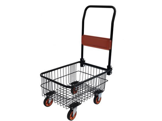 【百貨店SALE制限事項★最大限度20%OFF＆2,000円クーポン券】【製造会社直送】身寄り・生存期間 折りたたみ式提げ篭手押し車 深型(専用取りまかなう付)【代引不可】 折りたたみ手押し車 手押し車 手押し車仕合わせ 進め方