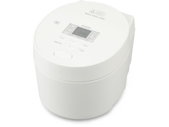 【マラソン限定★ポイント2倍】【お取り寄せ】アイリスオーヤマ IHジャー炊飯器 3合 ホワイト RC-ISA30-W 炊飯器 精米機 キッチン家電 調理家電|ココデカウ