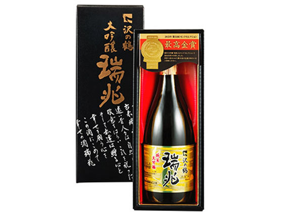 高清水瑞兆　福小町 大吟醸2本セット 720ml 純米大吟醸 瑞兆賀茂鶴 720ml 化粧箱入 賀茂鶴 直営オンラインストア