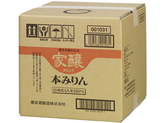 【お取り寄せ】養命酒製造 家醸 本みりん QB 18000ml