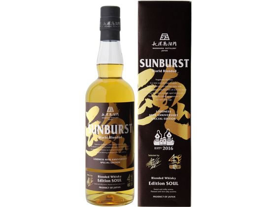 楽天市場】長濱蒸溜所 SUNBURST エディション 『 魂 ～SOUL～』化粧