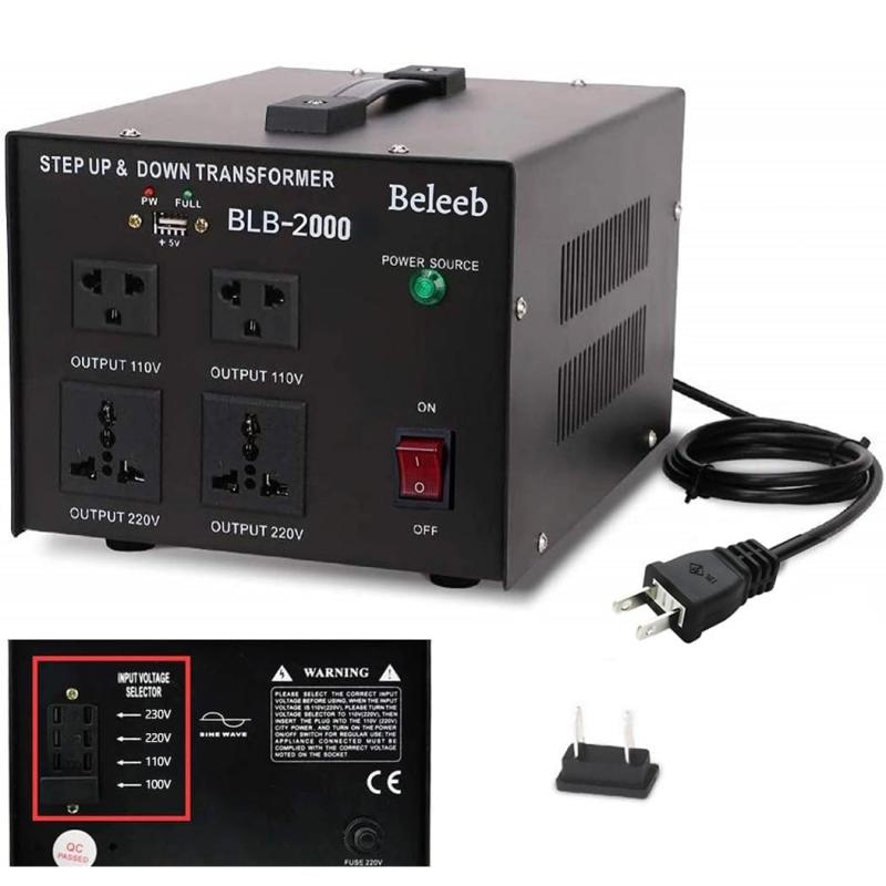 変圧器 トランス ac 100v/110v to 220v-240v 230v/220v to 110v/100v オートステップアップステップダウン トランス step up step down transformer|cocohi-nata