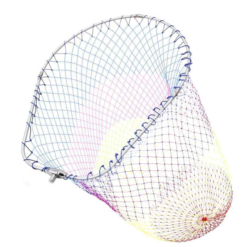 楽天市場】CHEUNG WIN 玉網 アルミオーバル 折りたたみ玉枠 ナイロン