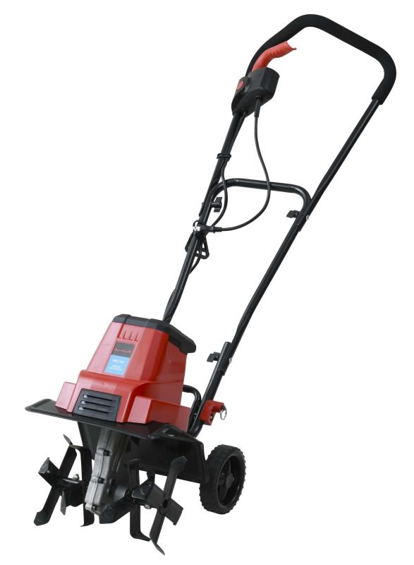[ナカトミ] 電気耕運機 電気カルチベータ 1050W 耕幅300mm 10m延長コード付き安全ボタン式芝刈 家庭菜園 ガーデニング 除草 雑草 小型 農業 ERC-15D