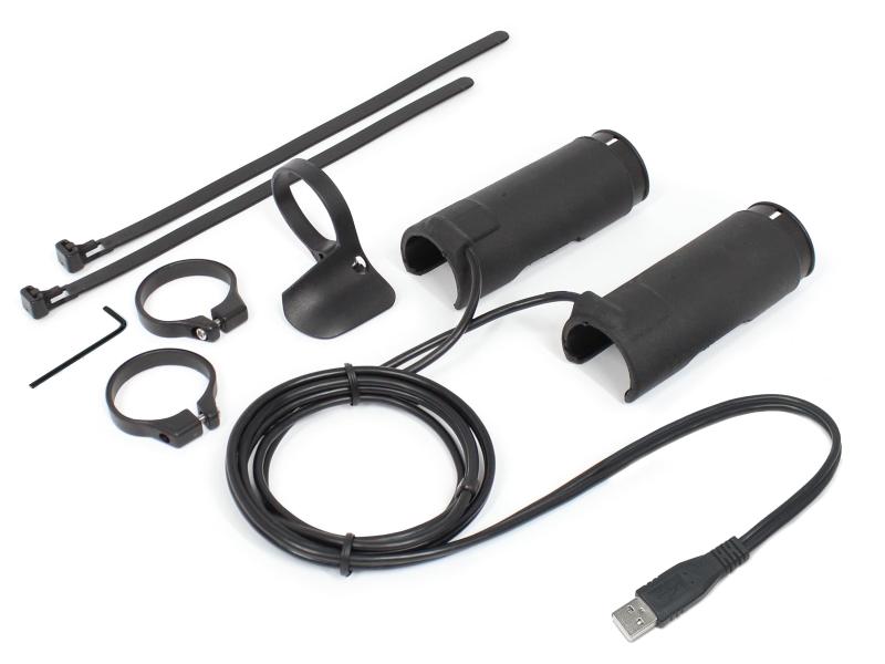 オプミッド (OPMID) クリップグリップヒーター2 USB タイプA 10W固定 汎用品・出力5V2.1A以上のUSBタイプAチャージャー用 L1204｜cocohi-nata