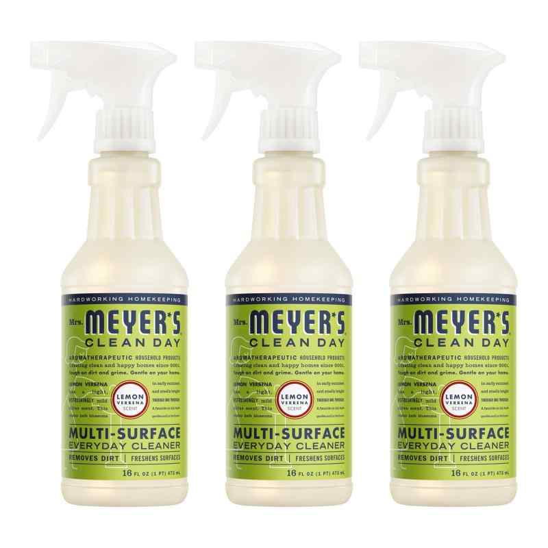 Mrs. Meyer\u0027s 多役立つこと洗浄剤 吹きつける レモンバーベナ 16液量薬局衡オンス 3個風呂敷き包み その他-日用品雑貨・文房具・手芸