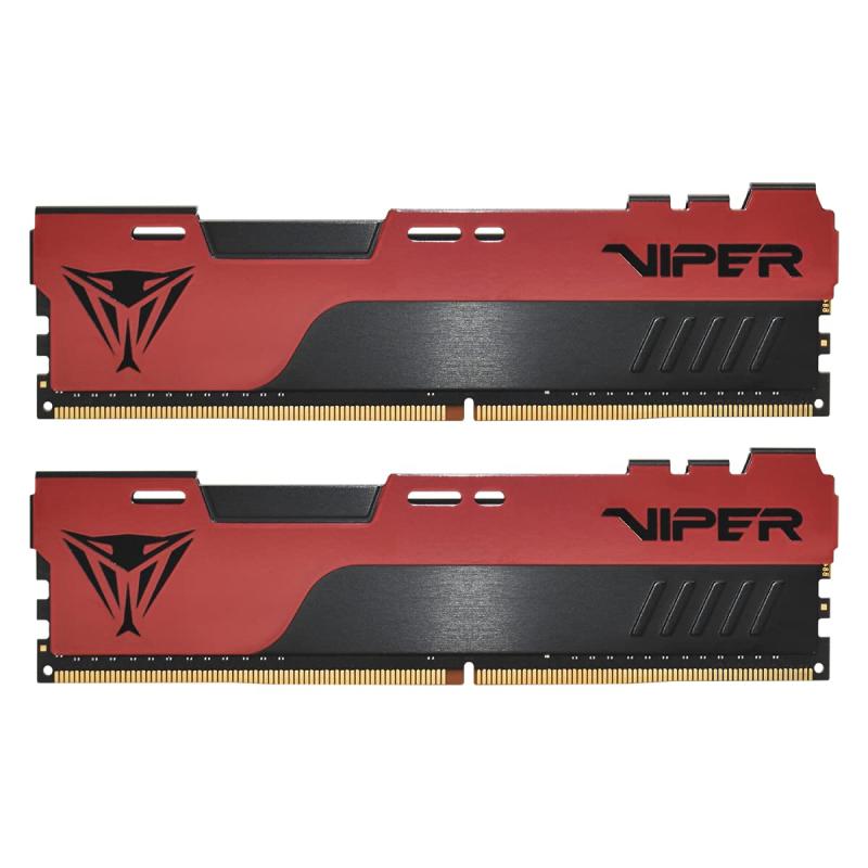 Patriot Memory Viper Elite II DDR4 3200MHz 16GB (8GB x 2枚) 事務机いの一番用記憶装置 - PVE2416G320C8K