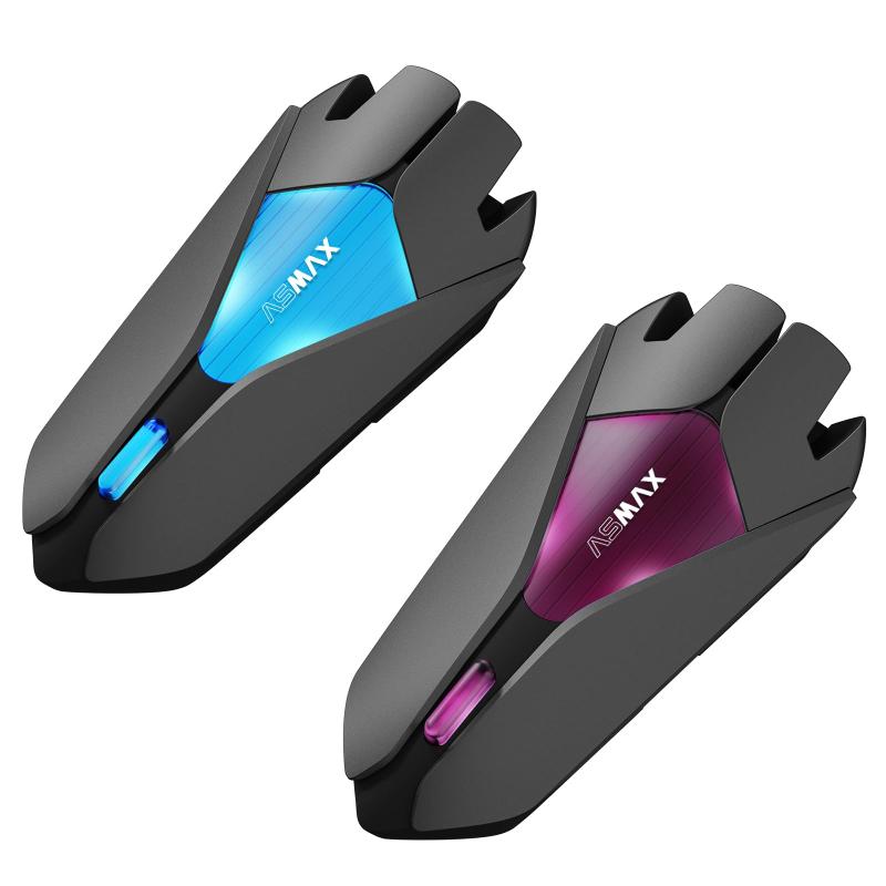 ASMAX バイク インカム 最大10人同時通話 Z1 Bluetooth5.3 日本語音声制御 自動通信回復 IP67防水 ENCノイズキャンセル|cocohi-nata
