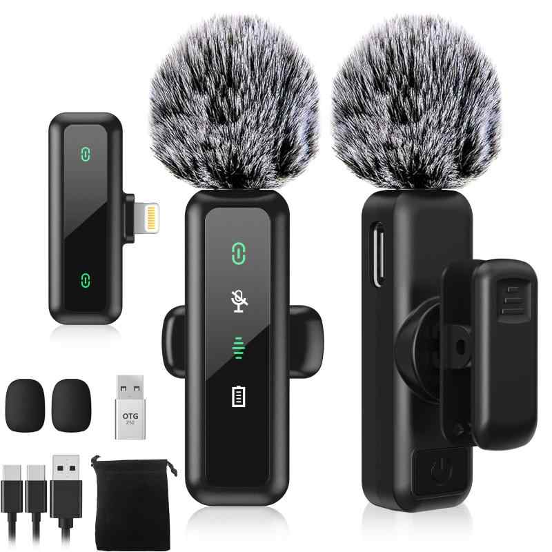 Amazon.co.jp: VOSOCO カラオケセット ワイヤレスマイク2本