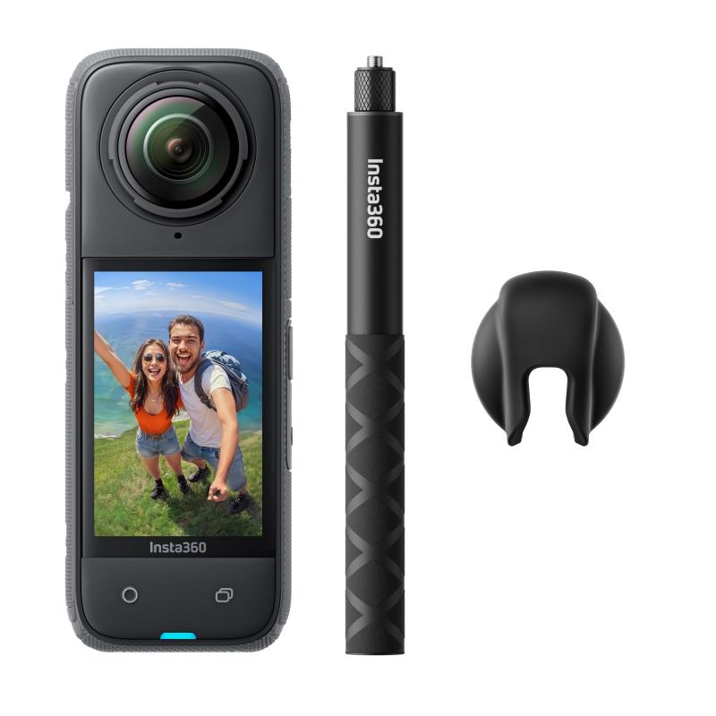 Insta360 X4-8K雨合羽360度動き写真機、4K広角映像、見えない自撮り棒成り行き、着脱式水晶体かばい立て、135分の年代順の継続映画化能力のあるな蓄電池、人工知能学まとめ上げる、手ブレ手を加える、運動競技／旅する／アウトドア向け