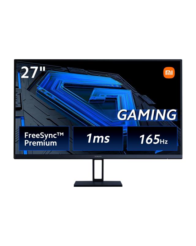 Xiaomi ゲーミングモニター G27i 2025 |モニター ディスプレイ 27インチ 165Hz 1ms FreeSync Premium/Fast IPS/DisplayPort 角度調節 ブルーライト VESAマウント対応